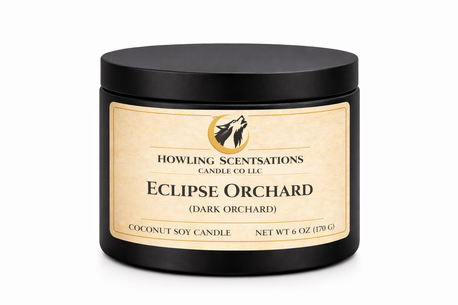 Eclipse Orchard Coconut Soy Candle – Dark Fruit & Plum 6 oz Orchard Candle