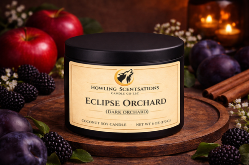 Eclipse Orchard Coconut Soy Candle – Dark Fruit & Plum 6 oz Orchard Candle