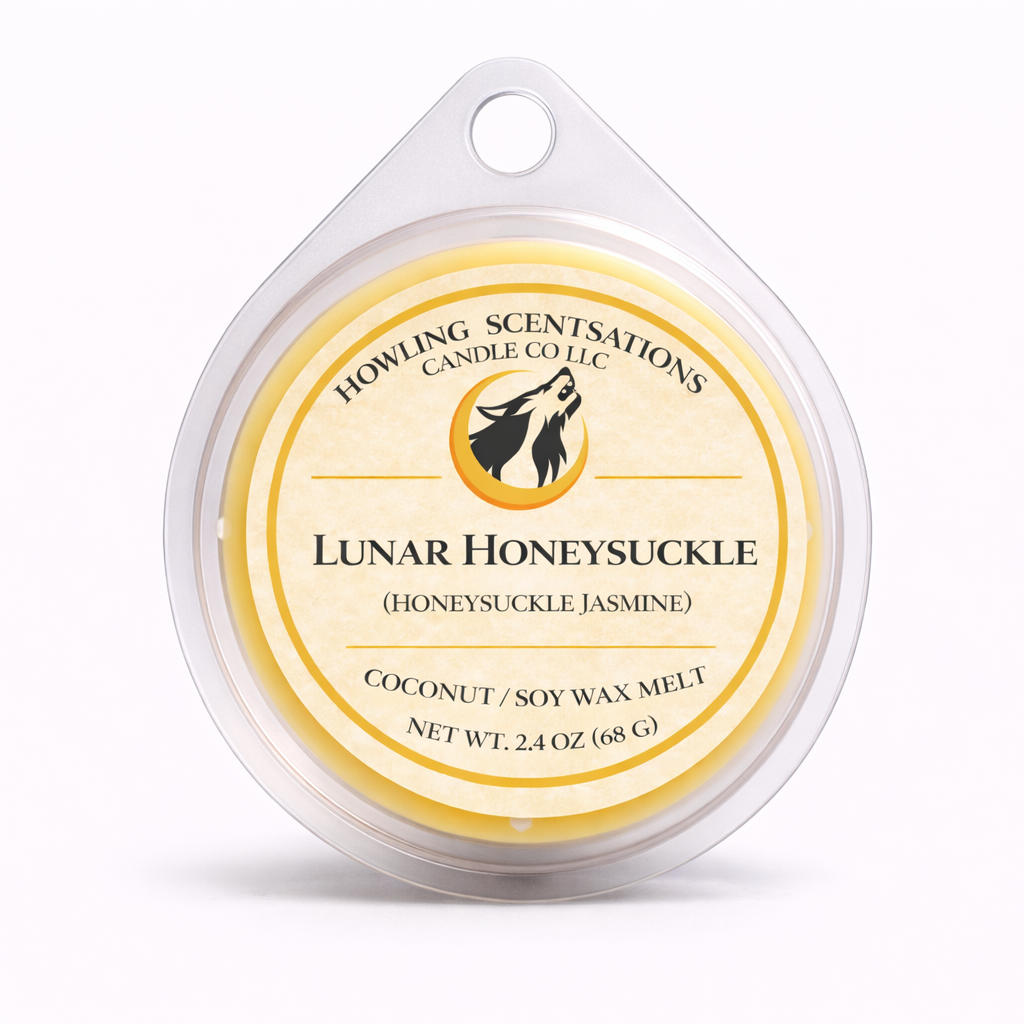 Lunar Honeysuckle – Coconut Soy Wax Melts (Honeysuckle & Jasmine Floral)