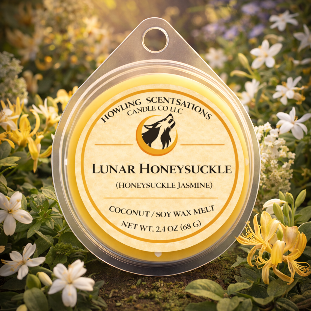 Lunar Honeysuckle – Coconut Soy Wax Melts (Honeysuckle & Jasmine Floral)