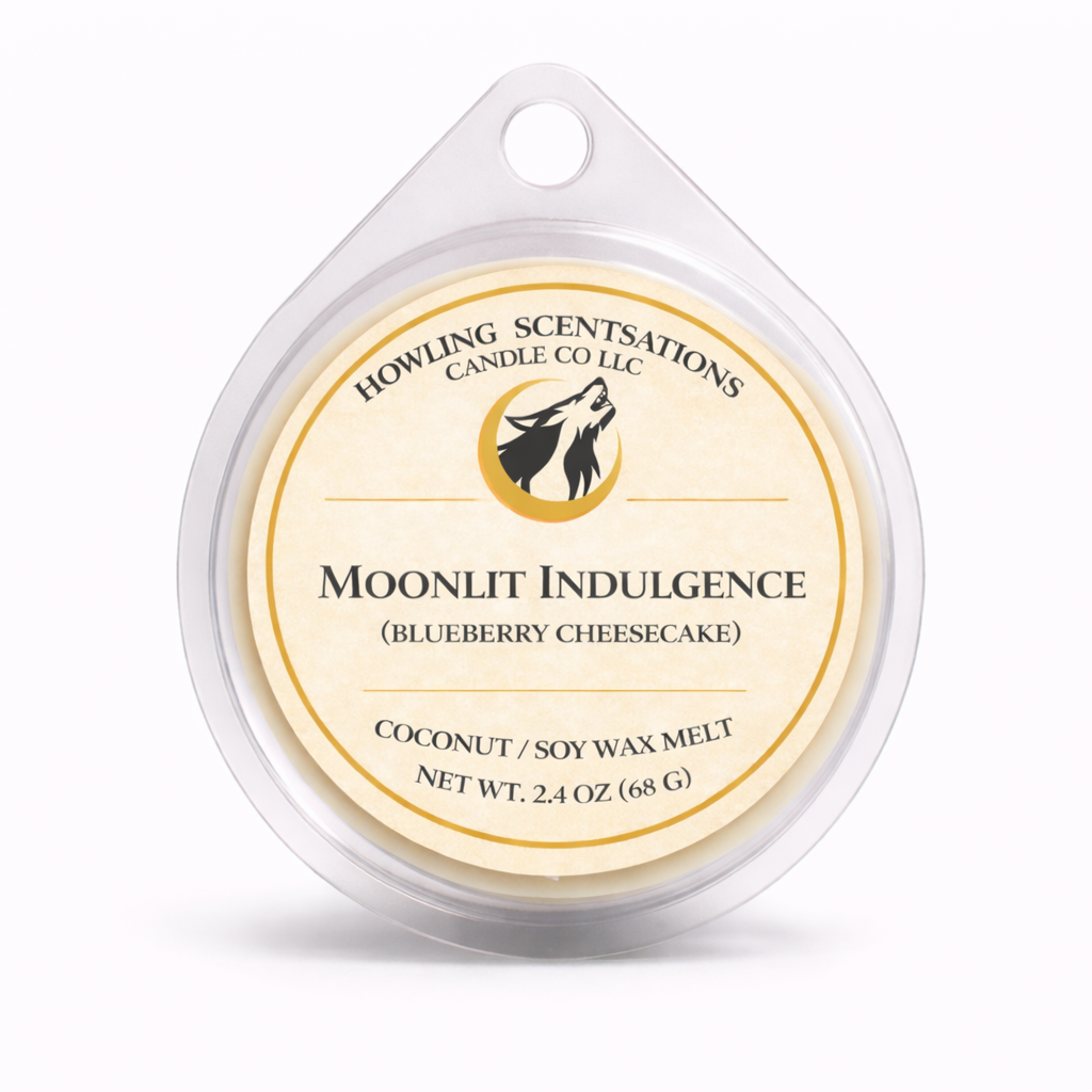 Moonlit Indulgence Blueberry Cheesecake Wax Melt – Coconut Soy Wax Melts