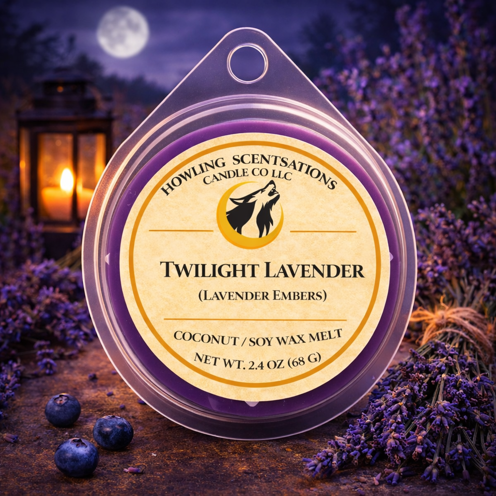 Twilight Lavender – Coconut Soy Wax Melts (Lavender & Eucalyptus)