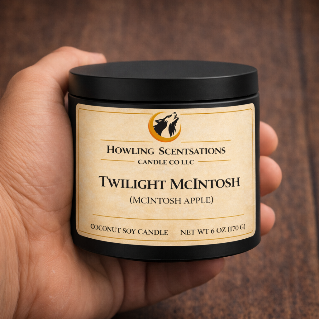Twilight McIntosh – 6 oz Coconut Soy Candle (Fresh Apple Candle)