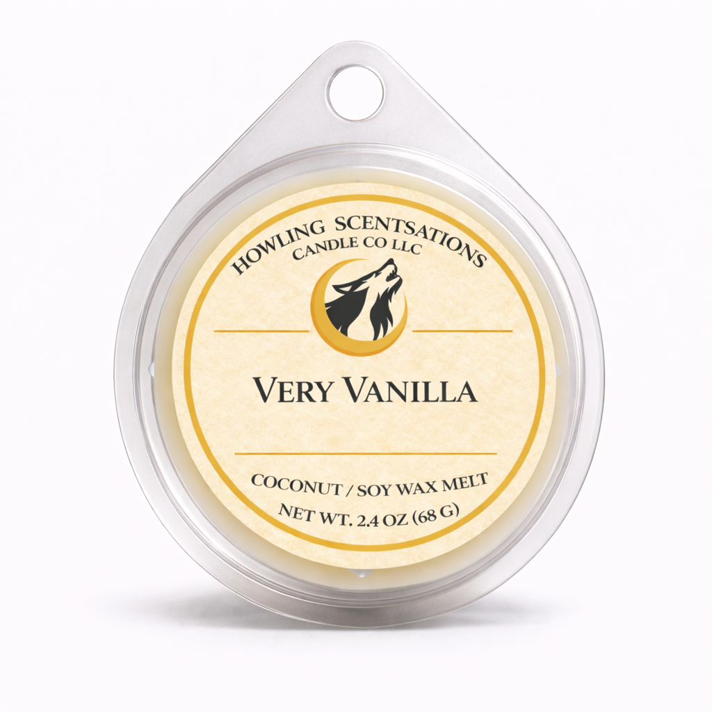 Vanilla Moon – Coconut Soy Wax Melts (Sweet Vanilla Dessert)
